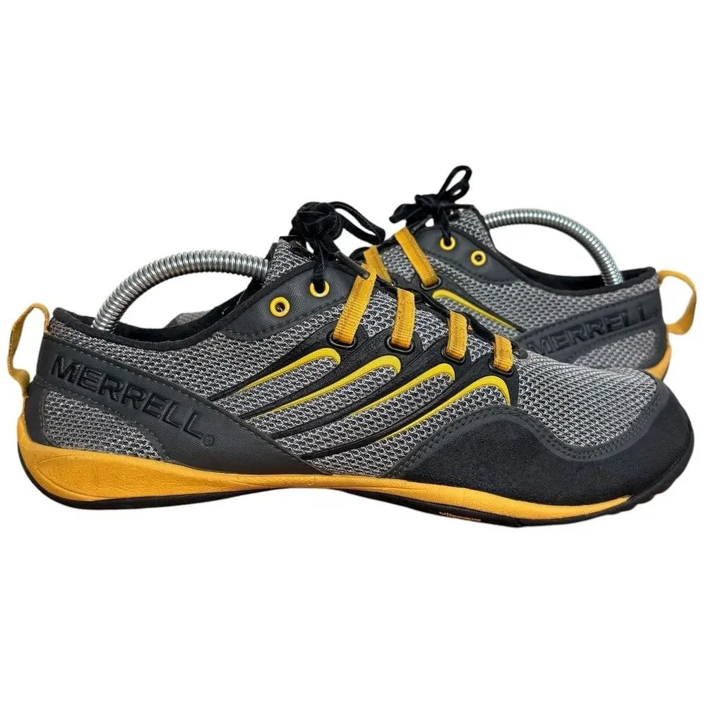 Merrell Trail Glove Men’s Size 9 Smoke Adventure Yellow Performance Barefoot